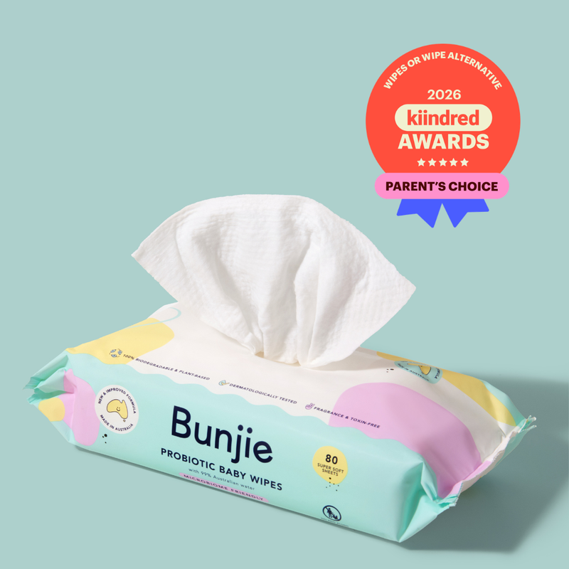 Wipes Pouch with 80 pack Probiotic Baby Wipes
